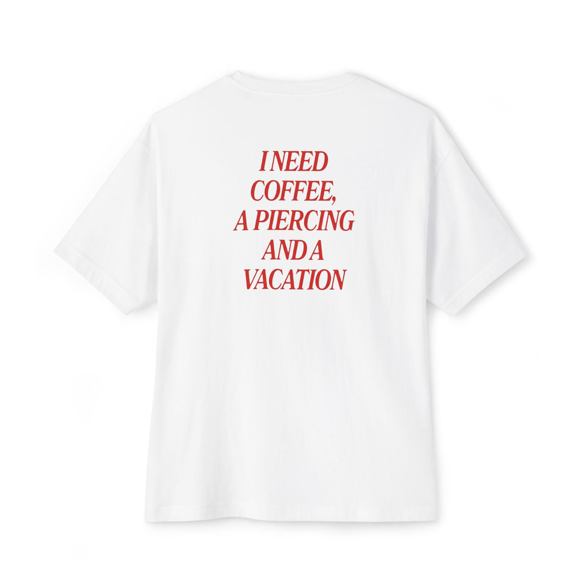 Unisex Oversized Boxy Tee