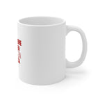 “Somewhere Between a Depression and Ibiza” Funny Quote Coffee Cup