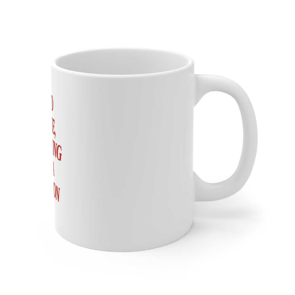 Coffee, A Piercing and a Vacation Mug