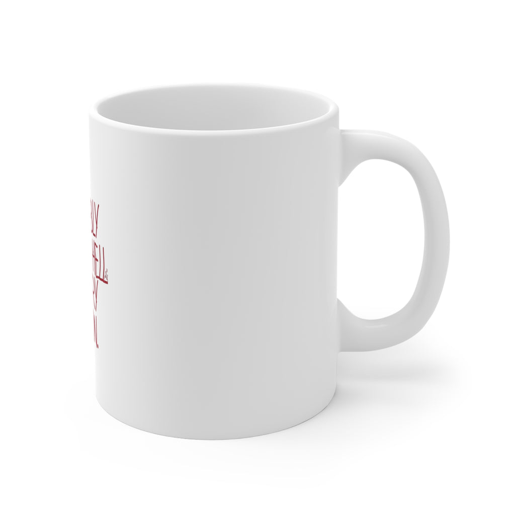 “I’m Probably Going to Hell in Every Religion” Funny Sarcastic Coffee Cup