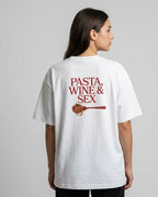 Pasta, Wine & Sex Graphic Tee