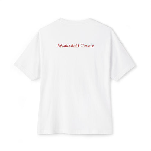 "Big Dick Is Back In The Game" Minimal Graphic