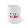 11oz Bold Red Typography Coffee Cup